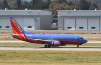 N774SW @ KSJC - Boeing 737-700 - by Mark Pasqualino