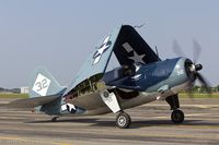 N92879 @ KFRG - Curtiss Wright SB-2C5 Helldiver  C/N 83589, N92879