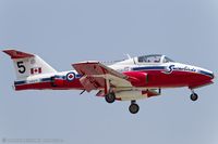 114071 @ KFRG - CAF CT-114 Tutor 114071 C/N 1071 from Snowbirds Demo Team 15 Wing CFB Moose Jaw, SK