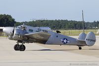 N7381C @ KNTU - Beech C18S  C/N 8104, N7381C