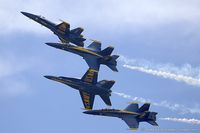163765 - F/A-18C Hornet 163765 C/N 0845 from Blue Angels Demo Team  NAS Pensacola, FL - by Dariusz Jezewski www.FotoDj.com