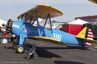 N57811 @ KRDG - Boeing 75 Stearman Long Legged Beauty  C/N 75-1355, N57811
