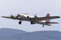 N3193G @ KRDG - Boeing B-17G Flying Fortress Yankee Lady  C/N 77255 - Yankee Air Museum, N3193G