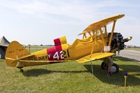 N57947 @ KRDG - Boeing A-75N1 (PT-17) Stearman  C/N 75-4392, N57947
