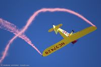 N37428 @ KOQU - Interstate S-1A C/N 273 - Kent Pietsch flies the Jelly Belly, NC37428