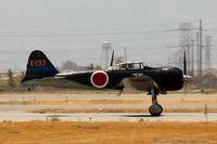 N712Z @ KCNO - Mitsubishi A6M3 Zero  C/N 3869, NX712Z
