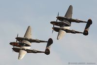 N38TF @ KCNO - Lockheed P-38L Lightning Thoughts of Midnite  C/N 44-53095, NL38TF