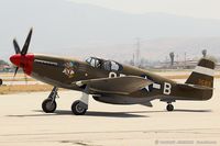 N4651C @ KCNO - North American P-51C Mustang Boise Bee  C/N 43-25057, NX4651C - by Dariusz Jezewski www.FotoDj.com