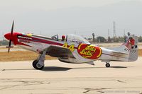 N151D @ KCNO - North American P-51D Mustang Sparky  C/N 44-72777, NL151D