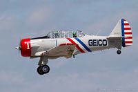 N65370 @ KFRG - North American SNJ-2 Texan  C/N 2562 - Geico Skytypers, N65370 - by Dariusz Jezewski www.FotoDj.com