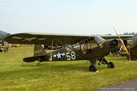 N70615 @ KRDG - Piper J3C-65 Cub  C/N 17624, N70615