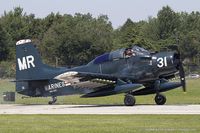 N62466 @ KYIP - Douglas AD-5W (EA-1E)  Skyraider  C/N 135178 - Eric Downing, N62466 - by Dariusz Jezewski www.FotoDj.com