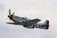 N451MG @ KYIP - North American P-51D Mustang Old Crow  C/N 44-74774, NL451MG