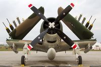 N2AD @ KYIP - Douglas AD-1 Skyraider Bad News  C/N 09257, N2AD - by Dariusz Jezewski www.FotoDj.com