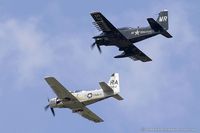 N62466 @ KYIP - Douglas AD-5W (EA-1E)  Skyraider  C/N 135178 - Eric Downing, N62466 - by Dariusz Jezewski www.FotoDj.com