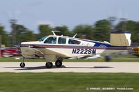 N222SM @ KOSH - Beech F35 Bonanza  C/N D-9958, N222SM - by Dariusz Jezewski www.FotoDj.com