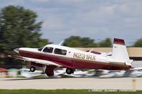 N231RX @ KOSH - Mooney M20K  C/N 25-0305, N231RX - by Dariusz Jezewski www.FotoDj.com