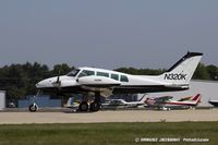 N320K @ KOSH - Cessna 320 Skyknight  C/N 320-0018, N320K - by Dariusz Jezewski www.FotoDj.com
