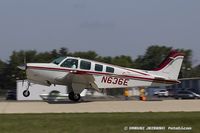N636E @ KOSH - Beech A36 Bonanza 36  C/N E-1262, N636E - by Dariusz Jezewski www.FotoDj.com