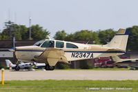 N2347A @ KOSH - Beech E33 Bonanza  C/N CD-1229, N2347A