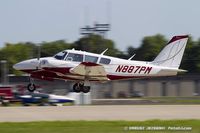 N887PM @ KOSH - Piper PA-39 Twin Comanche  C/N 39-25, N887PM - by Dariusz Jezewski www.FotoDj.com