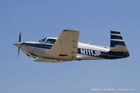 N111JP @ KOSH - Mooney M20J 201  C/N 24-1608, N111JP - by Dariusz Jezewski www.FotoDj.com
