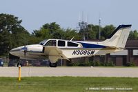 N3085W @ KOSH - Beech E55 Baron  C/N TE-954, N3085W - by Dariusz Jezewski www.FotoDj.com