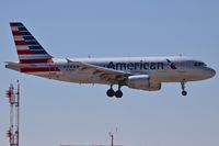N756US @ KBOI - Landing RWY 28L. - by Gerald Howard