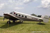 N729M @ KOSH - Beech G18S Twin Beech  C/N BA-517, N729M