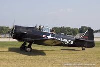 N7296C @ KOSH - North American SNJ-5 Texan  C/N 84979, N7296C - by Dariusz Jezewski www.FotoDj.com