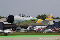 N9820C @ KOSH - North American SNJ-6 Texan - Zero replica  C/N 112178, N9820C