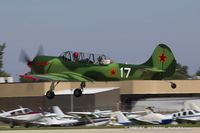 N52DD @ KOSH - Yakovlev (Aerostar) Yak-52TW  C/N 212404, N52DD