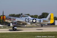 N5420V @ KOSH - North American P-51D Mustang Swamp Fox  C/N 44-74202, NL5420V