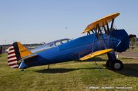 N9856H @ KOSH - Boeing A75N1(PT17) Stearman  C/N 75-4988, N9856H