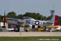 N551J @ KOSH - North American P-51D Mustang Gentleman Jim  C/N 44-74230, NL551J
