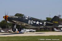 N551E @ KOSH - North American P-51B Mustang Old Crow  C/N 44-74774, NL551E