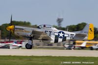 N251CS @ KOSH - North American F-51D Mustang Charlotte's Chariot II  C/N 44-74977N, N251CS