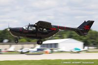 N424AF @ KOSH - Cessna O-2A Super Skymaster  C/N 337M-0130, N424AF - by Dariusz Jezewski www.FotoDj.com