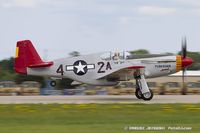 N61429 @ KOSH - North American P-51C Mustang Tuskegee Airman  C/N 103-26199, NX61429