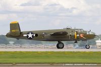 N345BG @ KOSH - North American TB-25N Mitchell Georgie's Gal  C/N 44-86777, N345BG