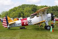 N5165N @ KOSH - Boeing B75N1 Stearman  C/N 75-7650, N5165N
