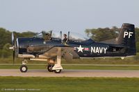 N555PF @ KOSH - North American T-28B Trojan  C/N 138265, N555PF