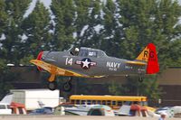 N550SH @ KOSH - North American AT-6D Texan Deja Vu  C/N 8815598, N550SH - by Dariusz Jezewski www.FotoDj.com