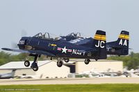 N828JC @ KOSH - North American T-28B Trojan  C/N 219-11, N828JC - by Dariusz Jezewski www.FotoDj.com