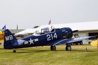 N214MB @ KOSH - North American SNJ-5B Texan  C/N 43732, N214MB