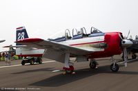 N238V @ KOSH - North American T-28B Trojan  C/N 52-1238, N238V - by Dariusz Jezewski www.FotoDj.com