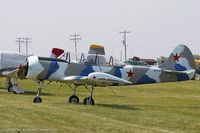 N624PT @ KOSH - Yakovlev Yak-52  C/N 855812, N624PT - by Dariusz Jezewski www.FotoDj.com