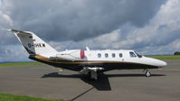 D-IHKW @ EDQD - Cessna Citationjet, D-IHKW Bayreuth Airport - by flythomas