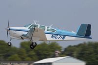 N1671W @ KOSH - Beech V35B Bonanza  C/N D-9382, N1671W - by Dariusz Jezewski www.FotoDj.com