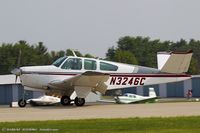 N3246C @ KOSH - Beech E35 Bonanza  C/N D-3911, N3246C - by Dariusz Jezewski www.FotoDj.com